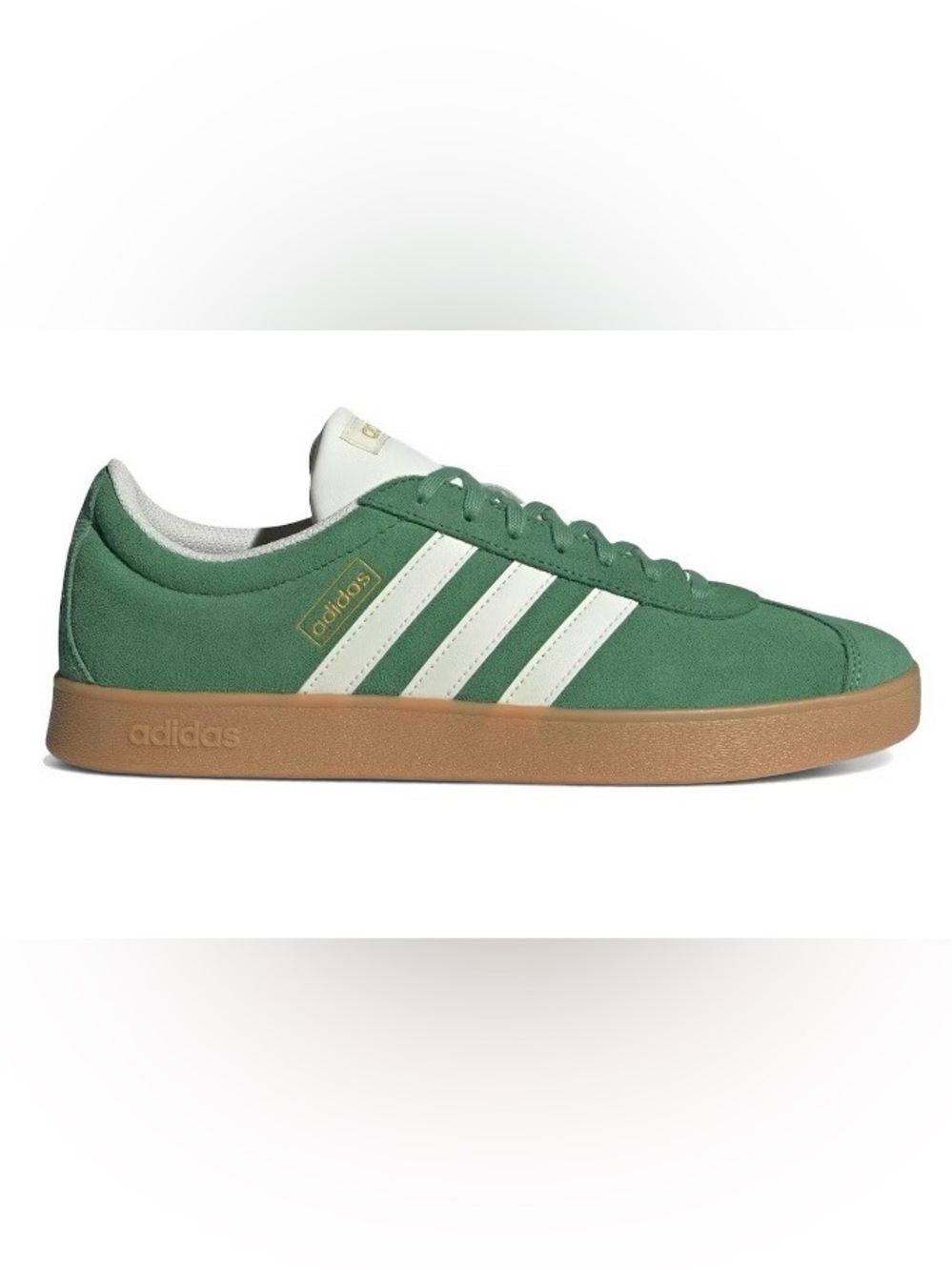 Adidas Green Suede VL Courts 2.0 Men’s 8/9 Women’s New w/ Box #68